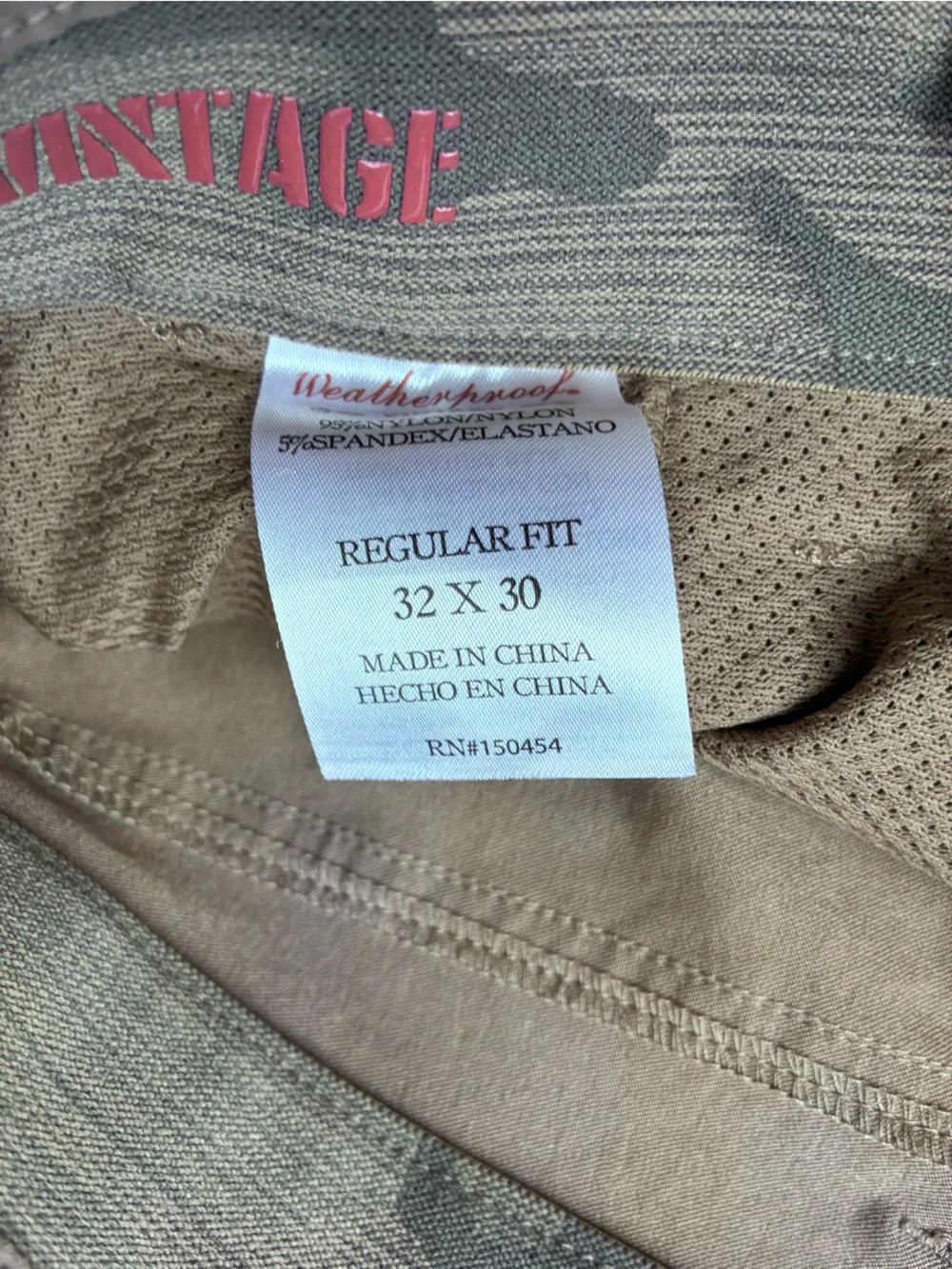 Weatherproof classic straight